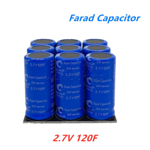 .47 farad  .47f 5.5V COIN SUPER CAP EECF5R5U474 PANASONIC  ROHS 10 QTY 